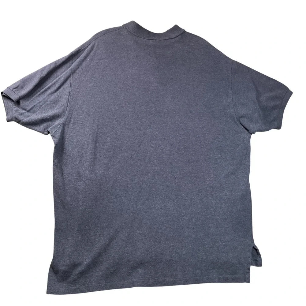 Polo Ralph Lauren Polo‎ Shirt Mens XXL Navy Blue  Short Sleeve Cotton
